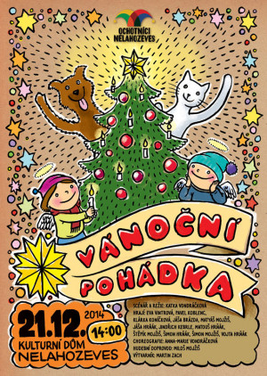 Divadelní plakát - Vánoční pohádka