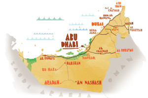 Spojené Arabské Emiráty - cesty
